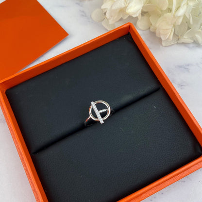 [BLAUE TRÄNEN]ECHAPPEE RING DIAMANT