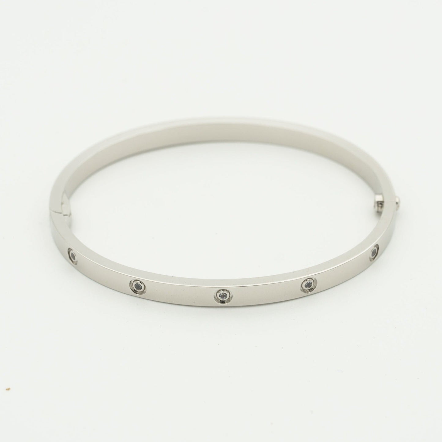 [BLAUE TRÄNEN]LIEBESARMBAND 3,65 MM 10 DIAMANTEN