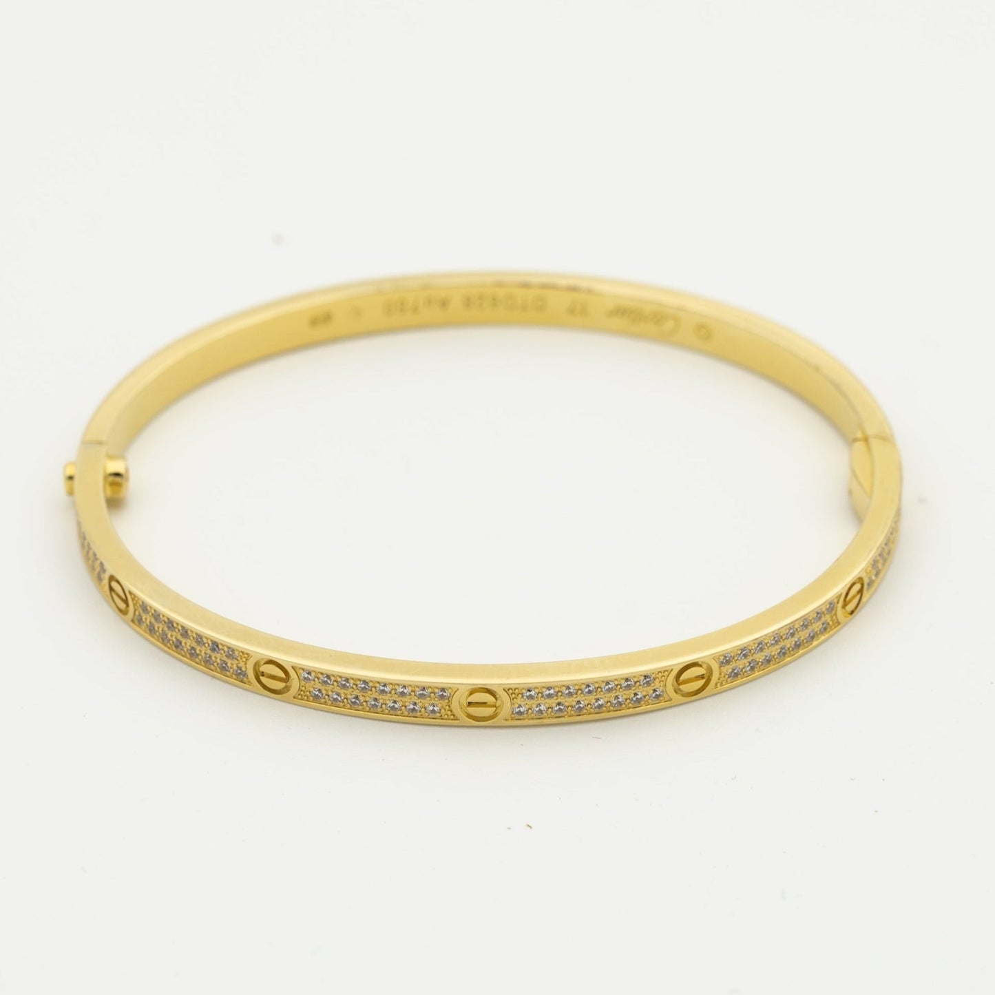 [BLUE TEARS]LOVE BRACELET 3.65MM DIAMOND-PAVED