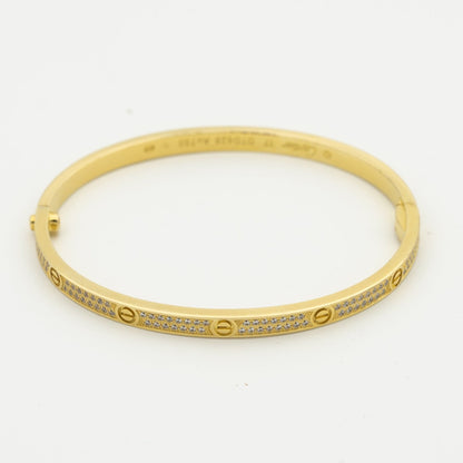 [BLUE TEARS]LOVE BRACELET 3.65MM DIAMOND-PAVED