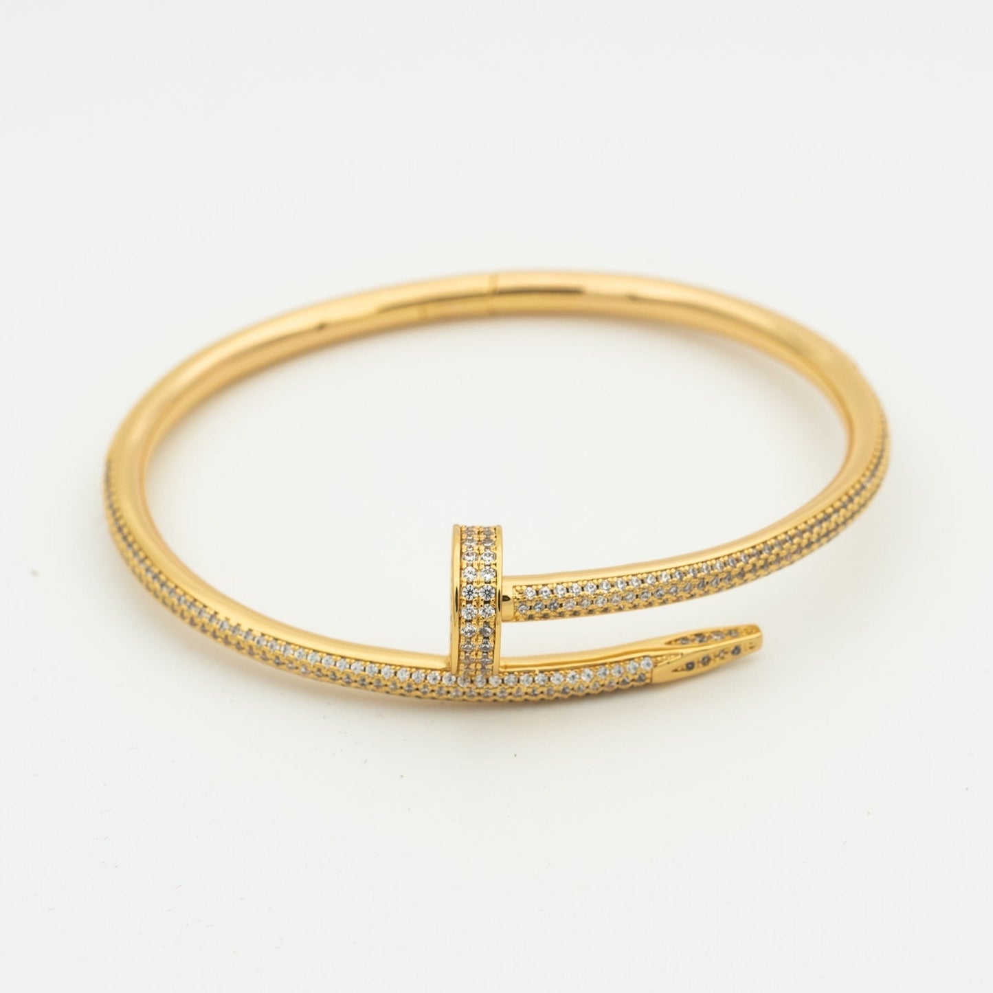 [BLAUE TRÄNEN]JUSTE ARMBAND 3,5MM ALLE DIAMANTEN