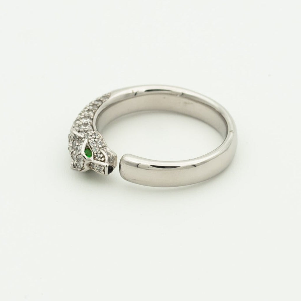 [BLAUE TRÄNEN] PANTHERE RING DIAMANT 7,3 MM 