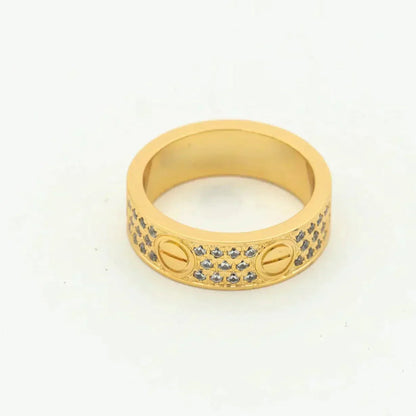 [BLAUE TRÄNEN] LIEBESRING 5,5 MM MIT DIAMANTEN