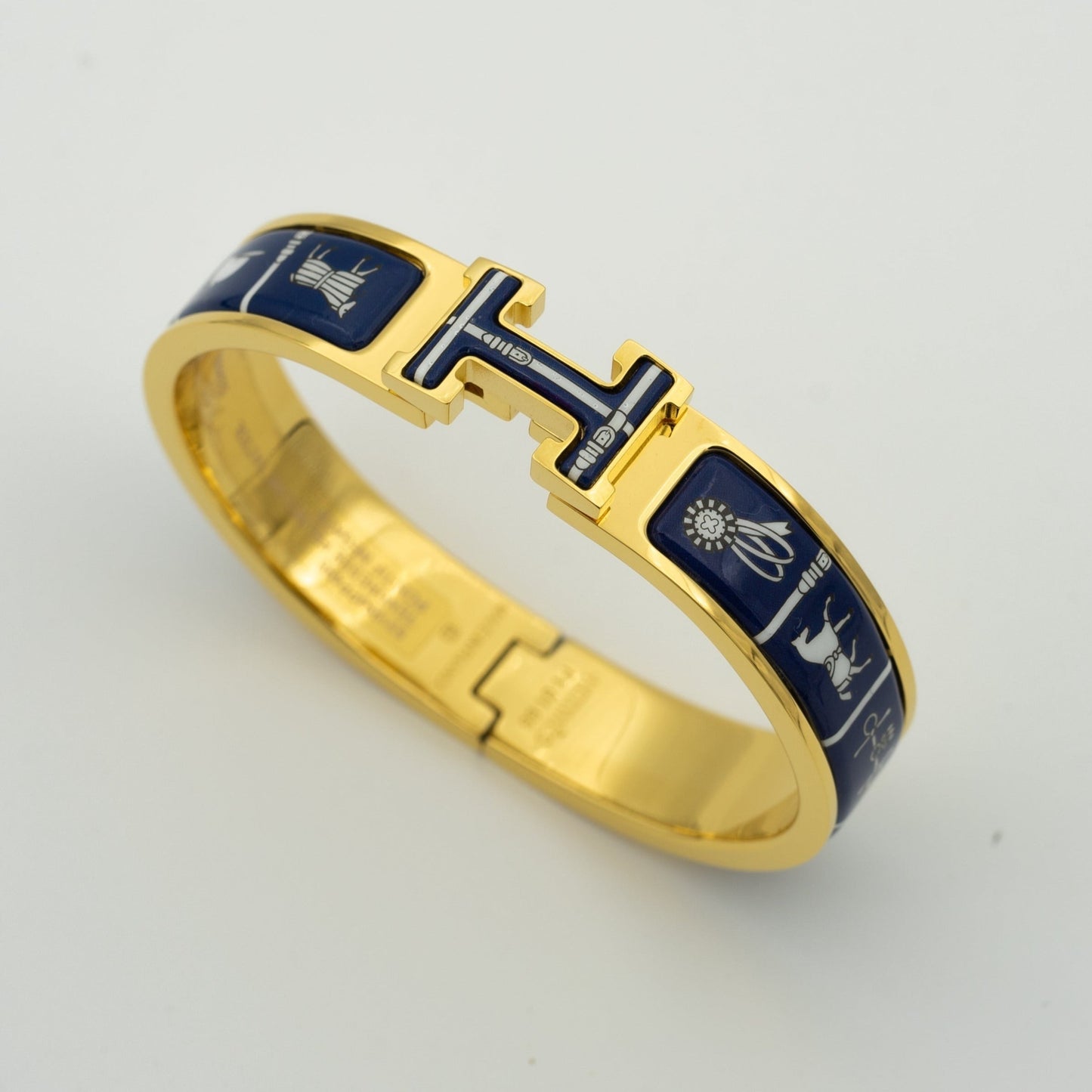 [BLAUE TRÄNEN]H ARMBAND BLAU KERAMIK