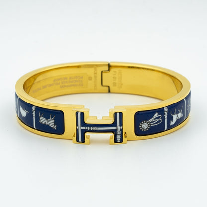 [BLAUE TRÄNEN]H ARMBAND BLAU KERAMIK