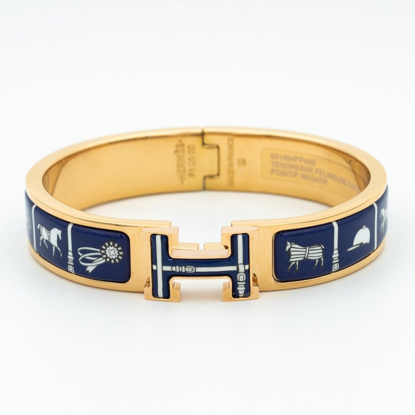 [BLAUE TRÄNEN]H ARMBAND BLAU KERAMIK