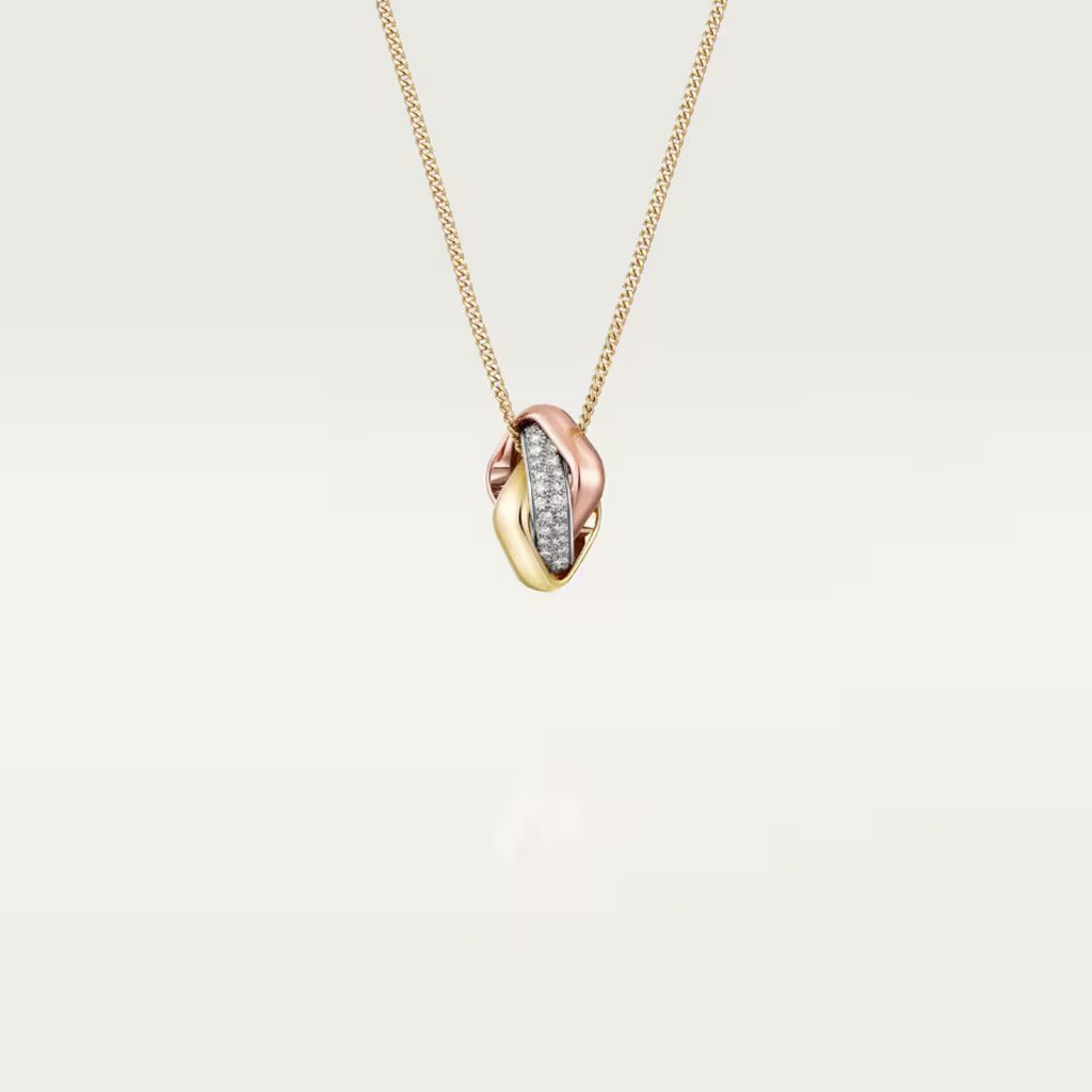 [Blue Tears Jewelry]TRINITY CUSHION NECKLACE COLLECTION