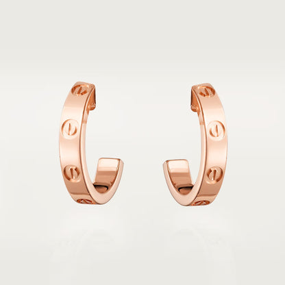 [Blue Tears Jewelry]LOVE EARRINGS 2.65 MM NO DIAMOND SMALL