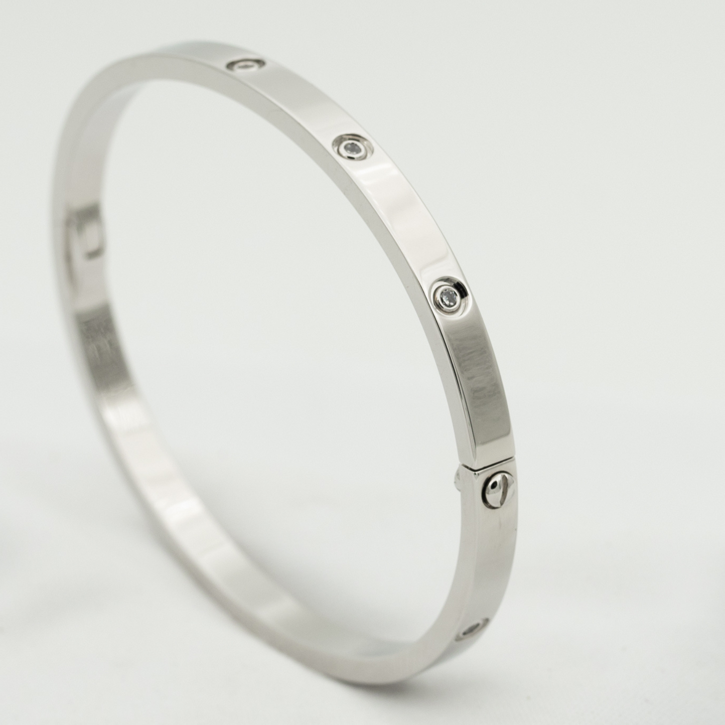 [BLAUE TRÄNEN]LIEBESARMBAND 3,65 MM 10 DIAMANTEN