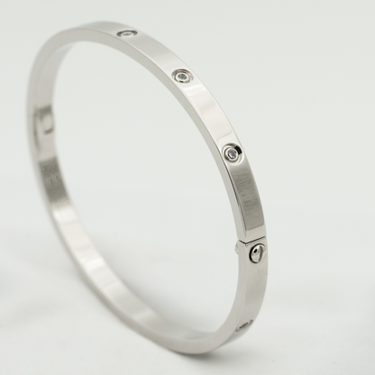 [BLAUE TRÄNEN]LIEBESARMBAND 3,65 MM 10 DIAMANTEN