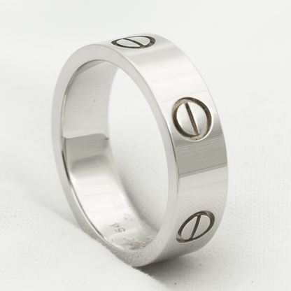 [BLAUE TRÄNEN] LIEBESRING 5,5 MM OHNE DIAMANT 