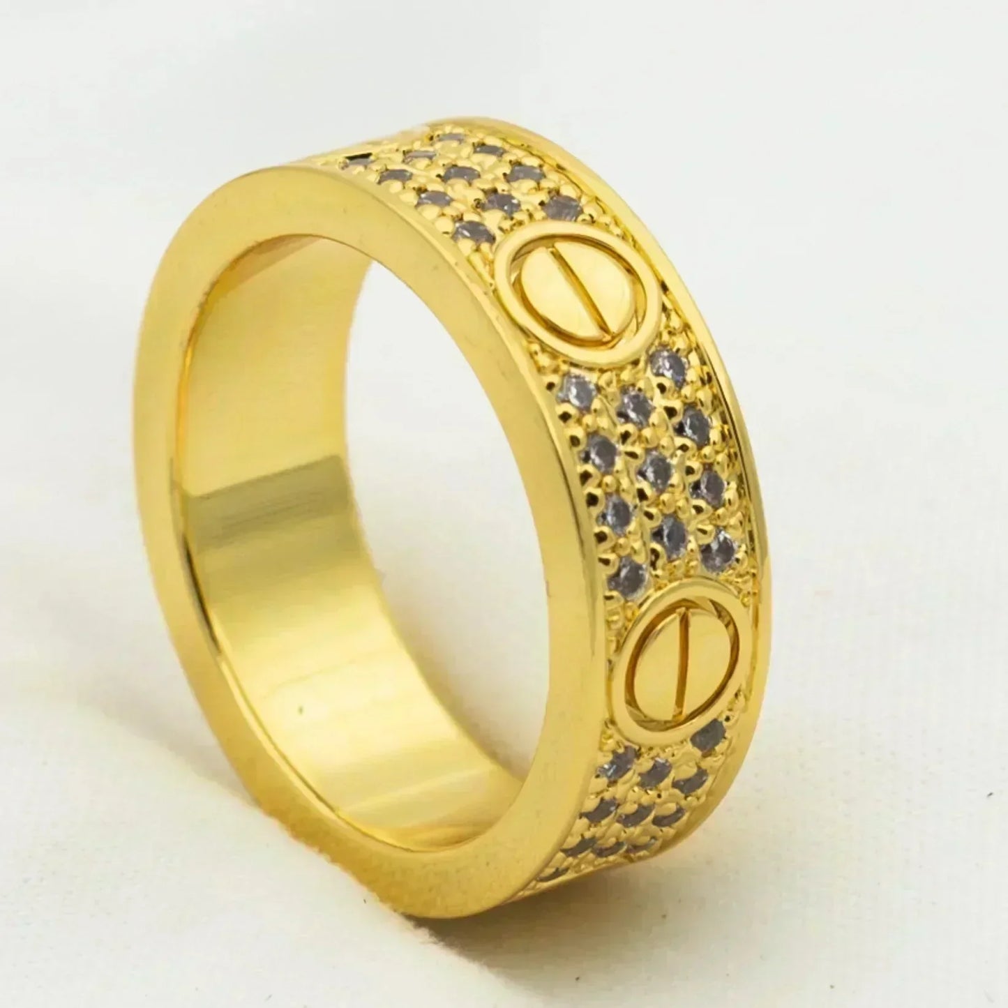 [BLAUE TRÄNEN] LIEBESRING 5,5 MM MIT DIAMANTEN