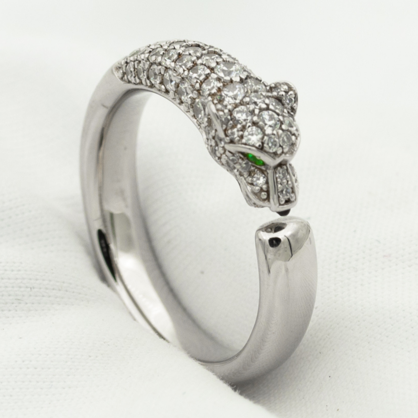 [BLAUE TRÄNEN] PANTHERE RING DIAMANT 7,3 MM 