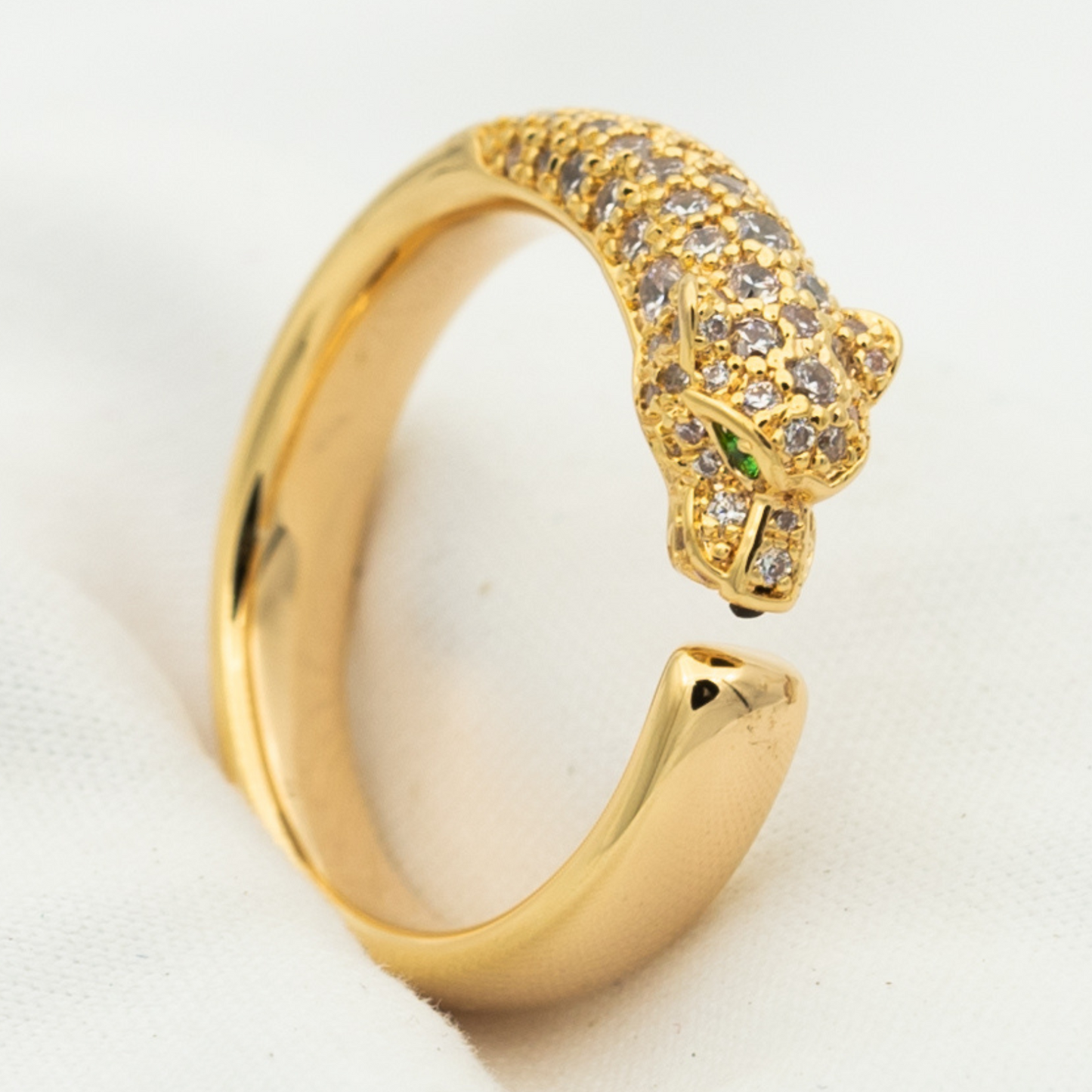 [BLAUE TRÄNEN] PANTHERE RING DIAMANT 7,3 MM 