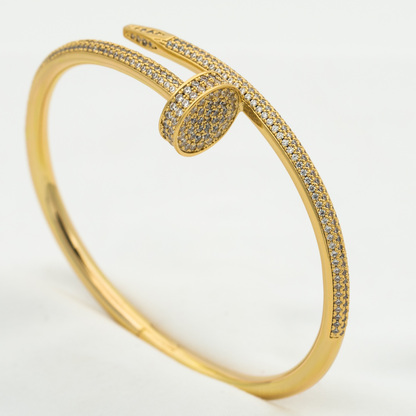 [BLAUE TRÄNEN]JUSTE ARMBAND 3,5MM ALLE DIAMANTEN