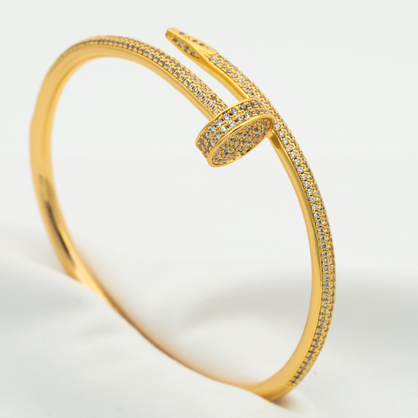 [BLAUE TRÄNEN]JUSTE ARMBAND 3,5MM ALLE DIAMANTEN