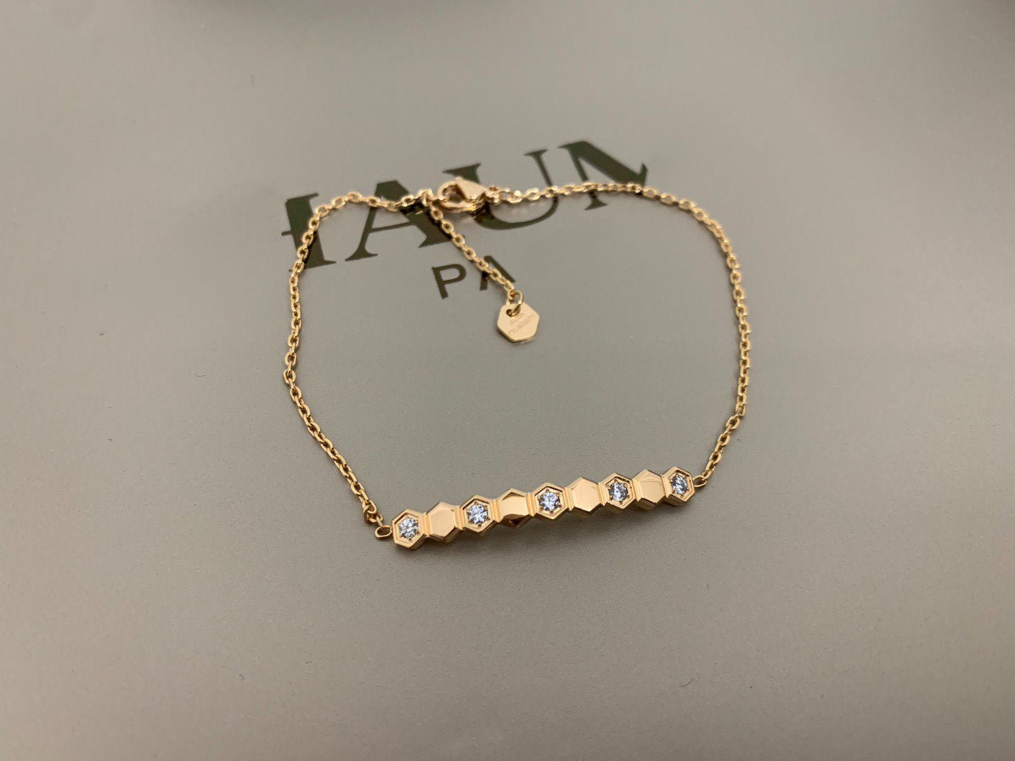 [BLAUE TRÄNEN] BIENENLIEBE ARMBAND DIAMANT 