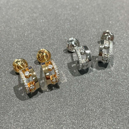 [Blue Tears Jewelry]MOVE ROMANE EARRINGS DIAMOND