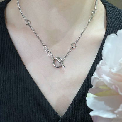 [BLAUE TRÄNEN]HM STERLING CHAINE D'ANCRE HERZ