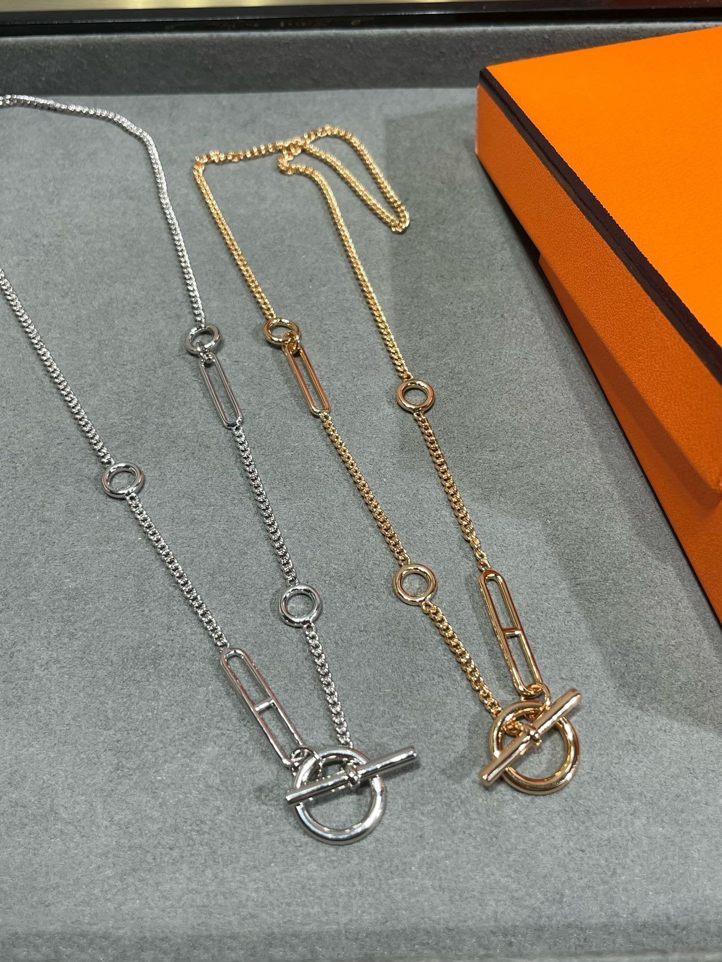 [BLAUE TRÄNEN]HM STERLING CHAINE D'ANCRE HERZ