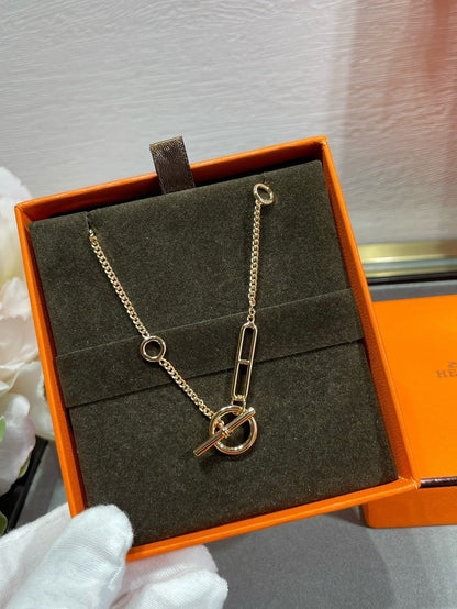 [BLAUE TRÄNEN]HM STERLING CHAINE D'ANCRE HERZ