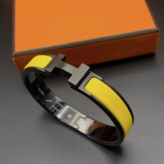 [BLUE TEARS]CLIC HM SO SCHWARZ GELB ARMBAND
