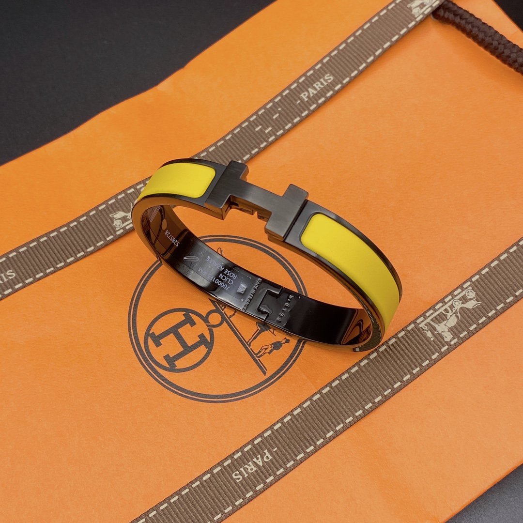 [BLUE TEARS]CLIC HM SO SCHWARZ GELB ARMBAND