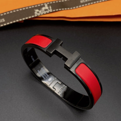 [BLAUE TRÄNEN]CLIC HM SO SCHWARZ ROT ARMBAND