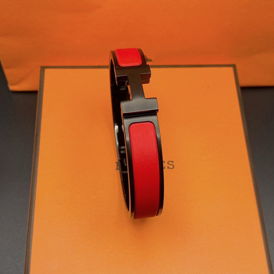 [BLAUE TRÄNEN]CLIC HM SO SCHWARZ ROT ARMBAND