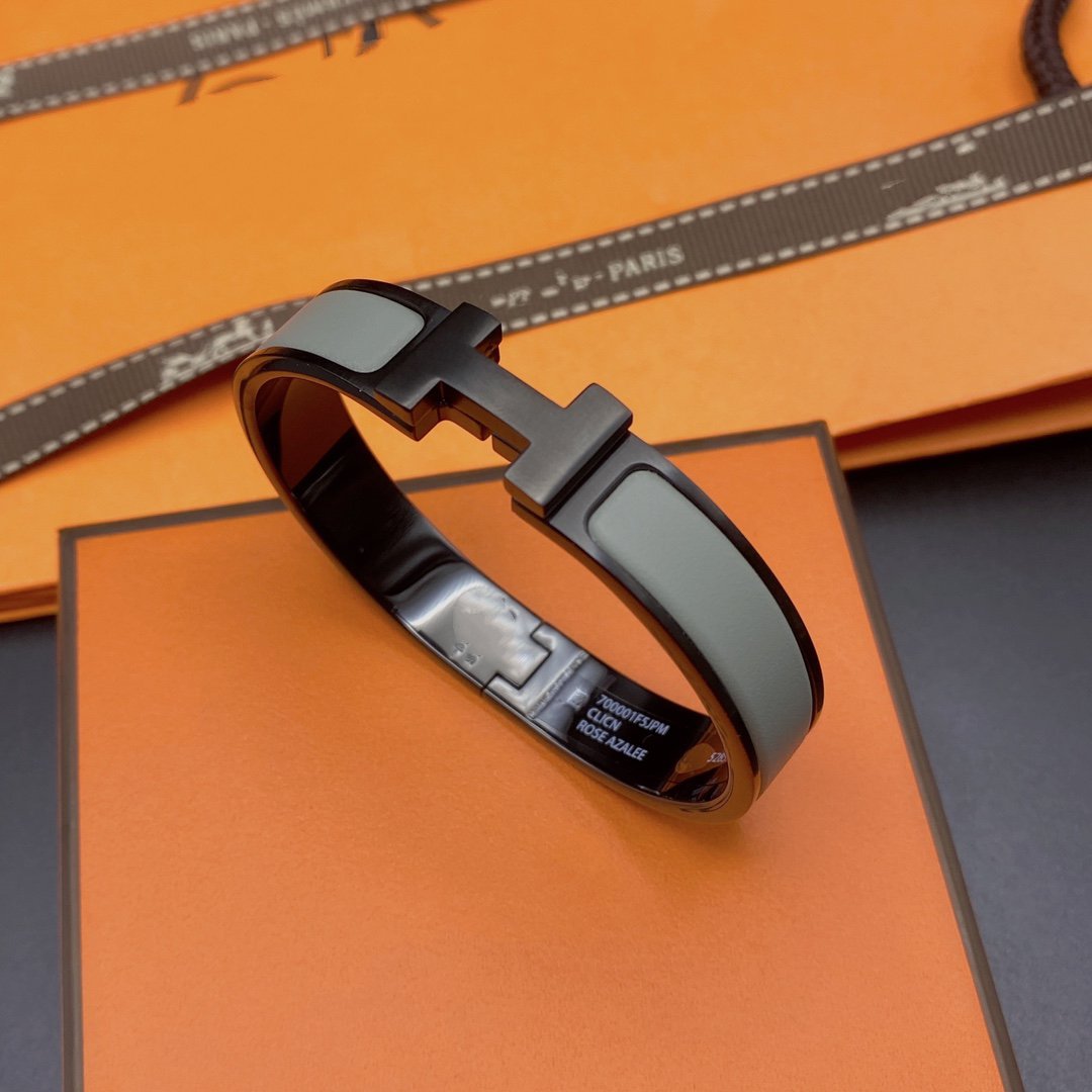 [BLUE TEARS]CLIC HM SO SCHWARZ GRAU ARMBAND