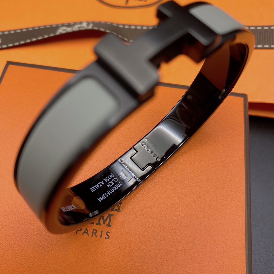 [BLUE TEARS]CLIC HM SO SCHWARZ GRAU ARMBAND