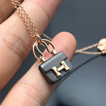 [Blaue Tränen]Damen HM Amulettes Constance Anhänger Halskette