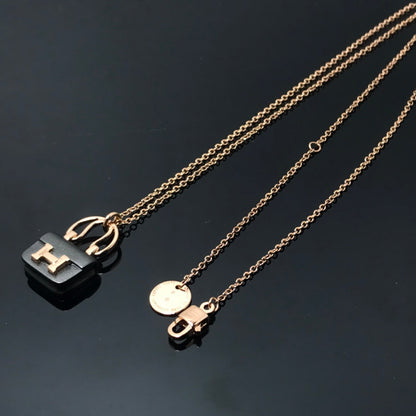 [Blaue Tränen]Damen HM Amulettes Constance Anhänger Halskette