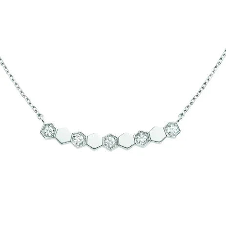 [BLAUE TRÄNEN] BIENENLIEBE HALSKETTE DIAMANT