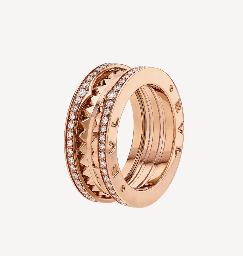 [BLAUE TRÄNEN] ZERO 1 ROCK DIAMANT ROSGOLD