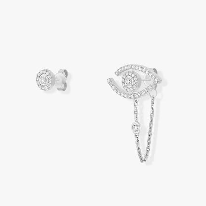 [Blue Tears Jewelry]Lucky Eye Diamond Earrings