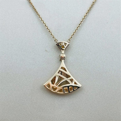 [BLAUE TRÄNEN]DREAM HALSKETTE ROTGOLD DIAMANT