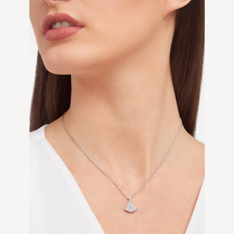 [BLAUE TRÄNEN]TRAUM HALSKETTE SILBER DIAMANT