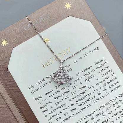 [BLAUE TRÄNEN]TRAUM HALSKETTE SILBER DIAMANT