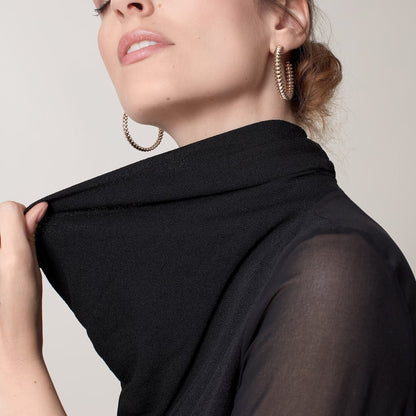 [Blue Tears Jewelry]CLASH HOOP LARGE EARRINGS