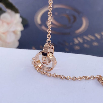 [Blue Tears Jewelry]LOVE BRACELET DOUBLE RING