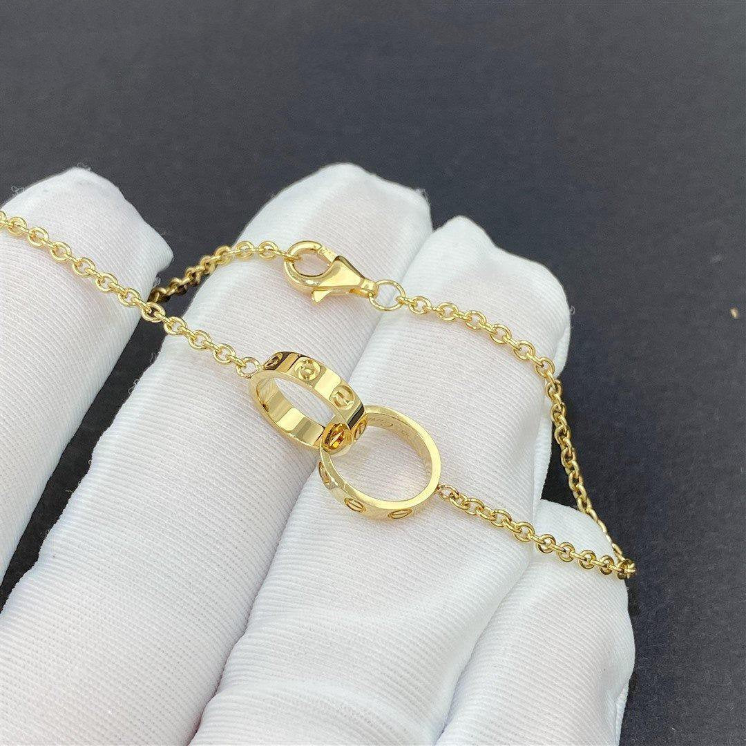 [BLAUE TRÄNEN]LIEBE ARMBAND DOPPELRING