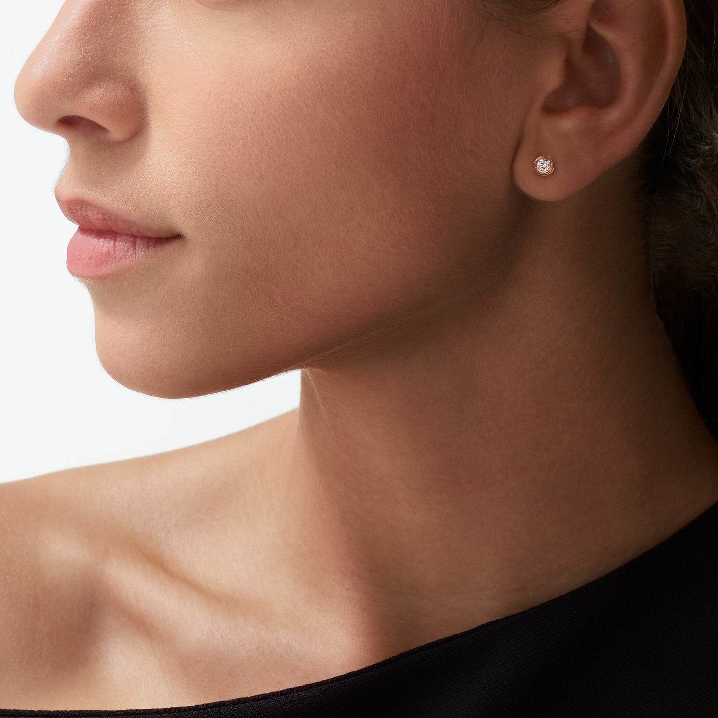 [Blue Tears Jewelry]DAMOUR DIAMOND EARRINGS