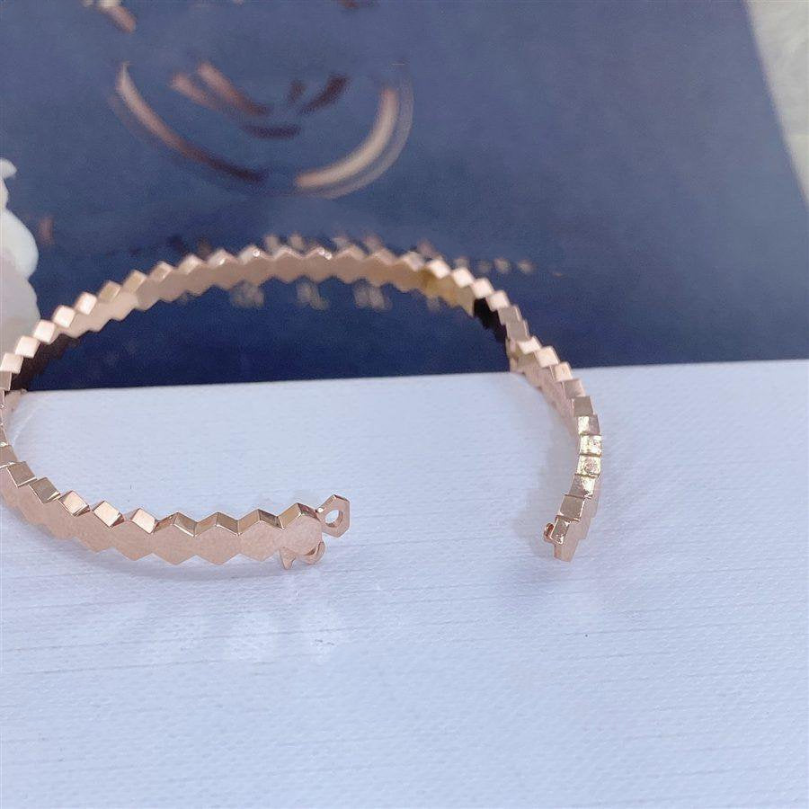 [BLAUE TRÄNEN] BIENENLIEBE ROSA GOLD ARMBAND