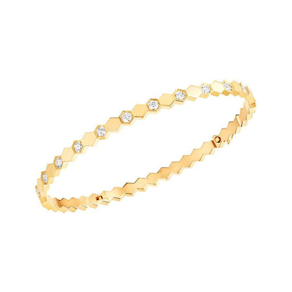 [BLAUE TRÄNEN] BIENENLIEBE GOLD DIAMANT ARMBAND 