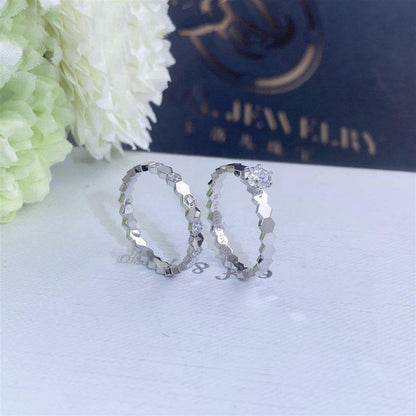 [BLAUE TRÄNEN] BIENENLIEBE RING SILBER 1 DIAMANT