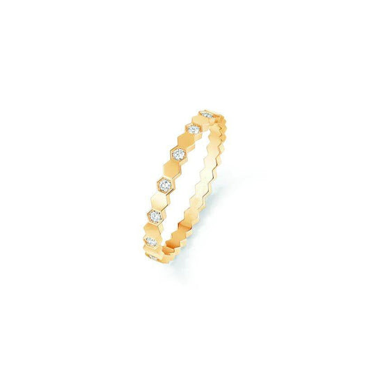 [BLAUE TRÄNEN] BIENENLIEBE RING GOLD DIAMANT