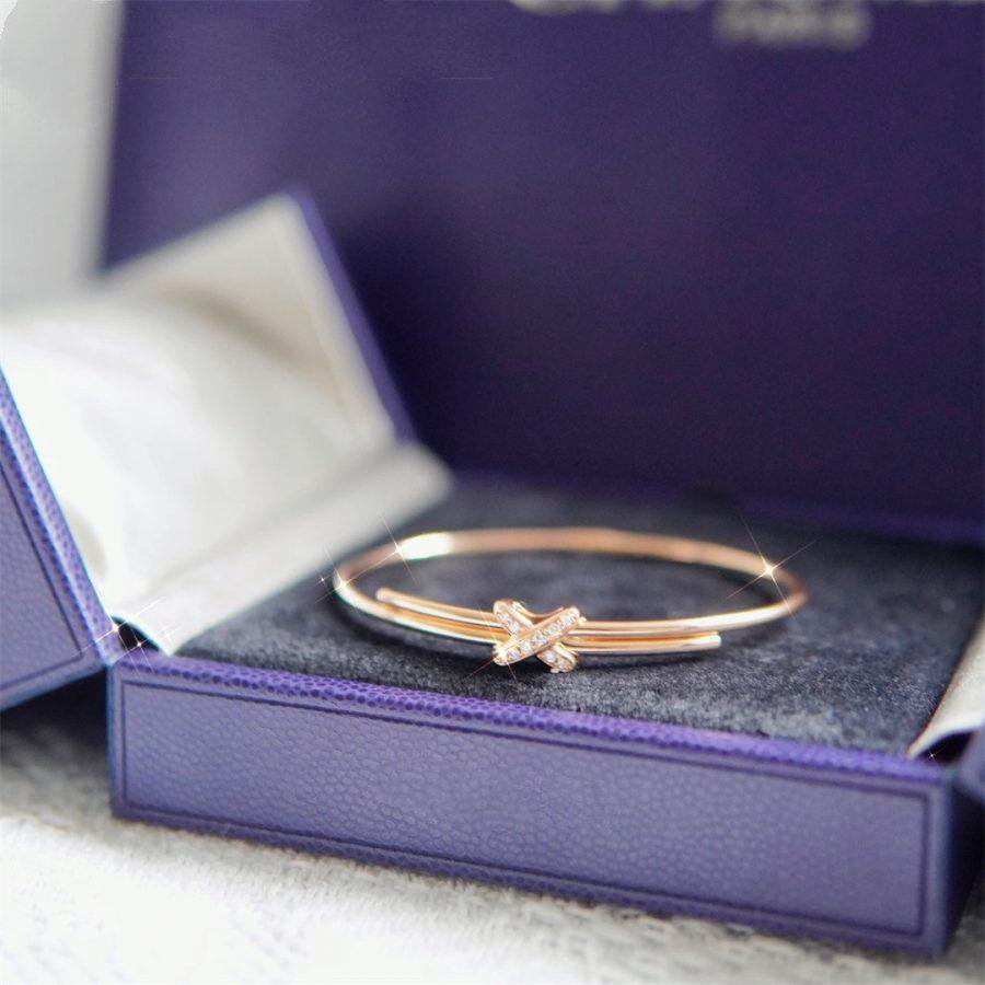 [BLAUE TRÄNEN]JEUX DE ARMBAND ROTGOLD DIAMANTEN