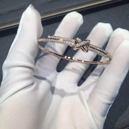 [BLAUE TRÄNEN]JEUX DE ARMBAND DIAMANTEN ROTGOLD