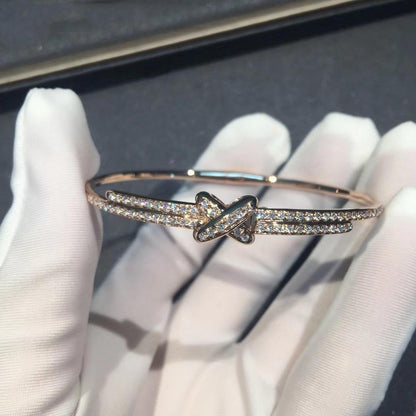 [BLAUE TRÄNEN]JEUX DE ARMBAND DIAMANTEN ROTGOLD